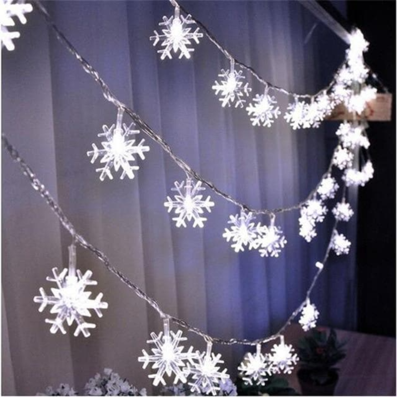 GlowLunara LED String Lights | Warm or Cool White Decorative Fairy Lights