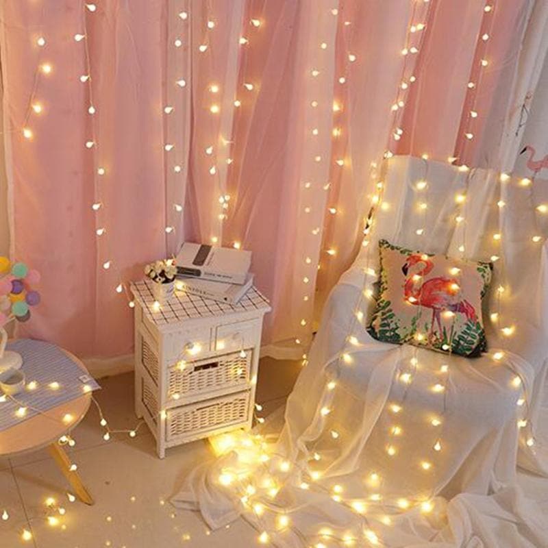 GlowLunara LED String Lights | Warm or Cool White Decorative Fairy Lights