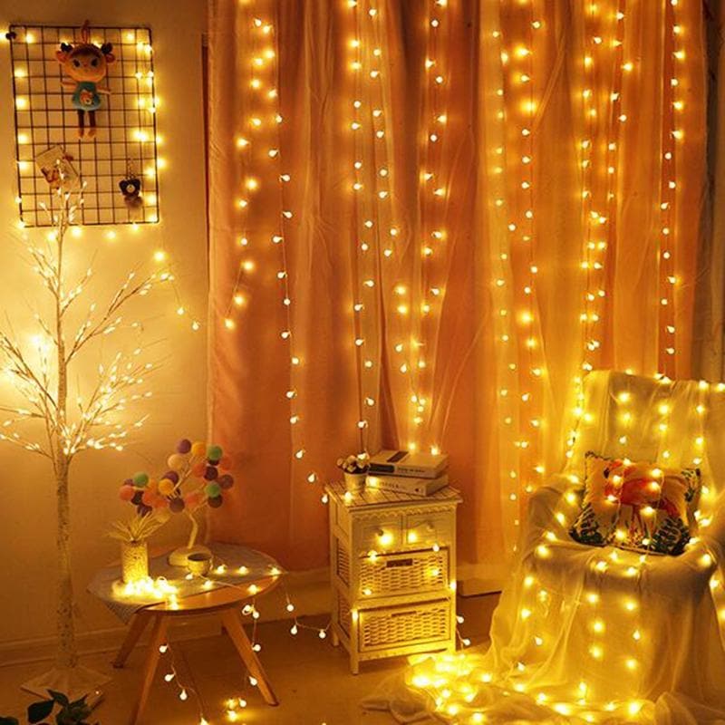 GlowLunara LED String Lights | Warm or Cool White Decorative Fairy Lights