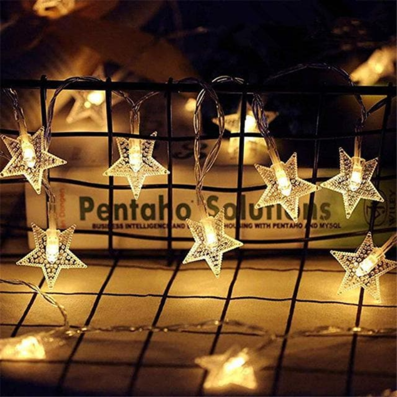 GlowLunara LED String Lights | Warm or Cool White Decorative Fairy Lights