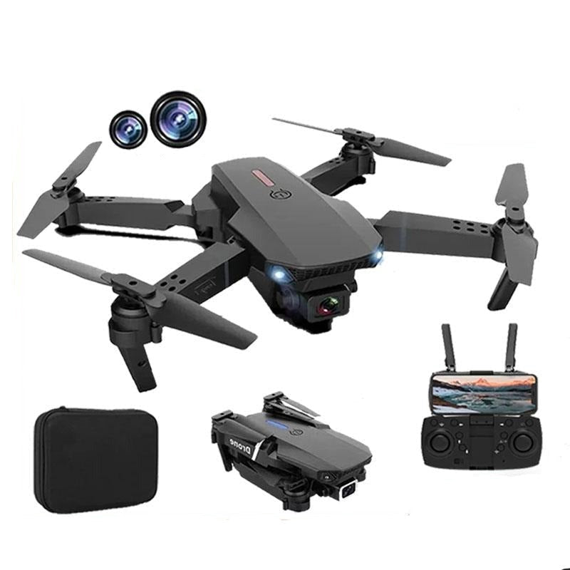 Foldable 4K RC Drone with Dual HD Cameras
