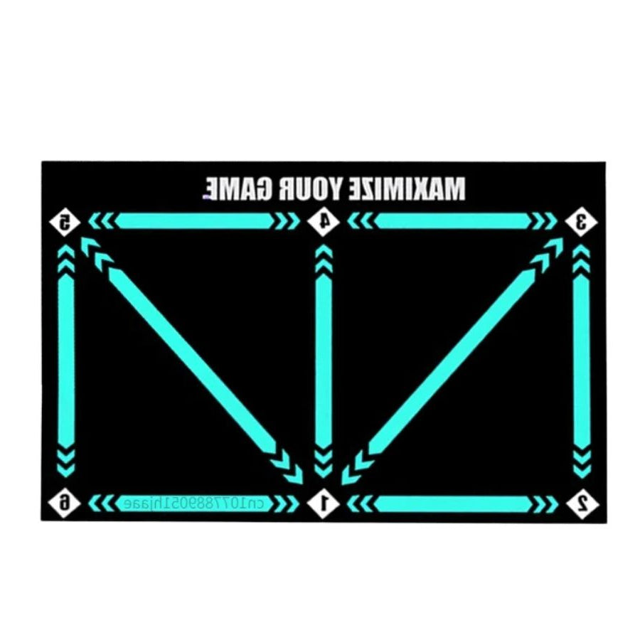 Football Training Mat with Video Drills Program