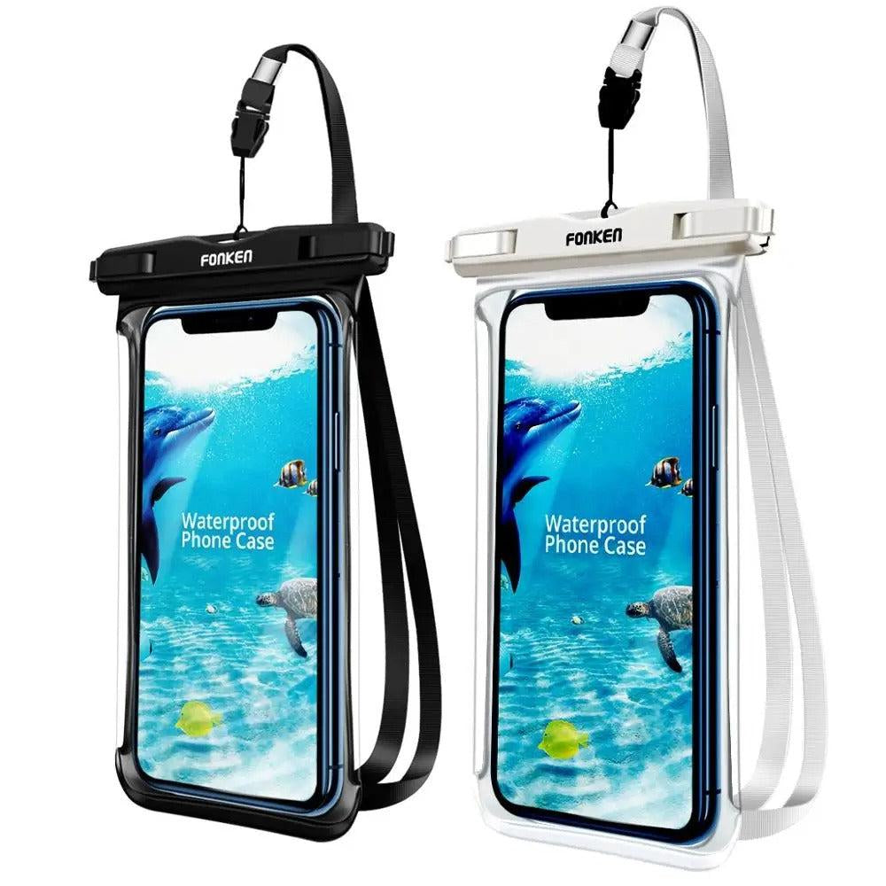 Full View Waterproof Phone Pouch for Outdoor Protection

