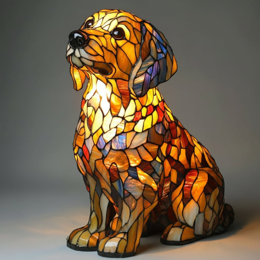 PawGlow LED Dog Night Lamp | Usb Dog Breed Light