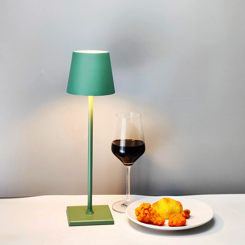 LumiTone Rechargeable LED Table Lamp | Wireless Touch Lamp with 10 Colour Modes