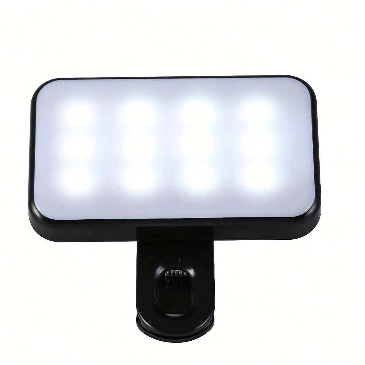 Mini Rechargeable Clip-On Selfie Light for Phones & Laptops