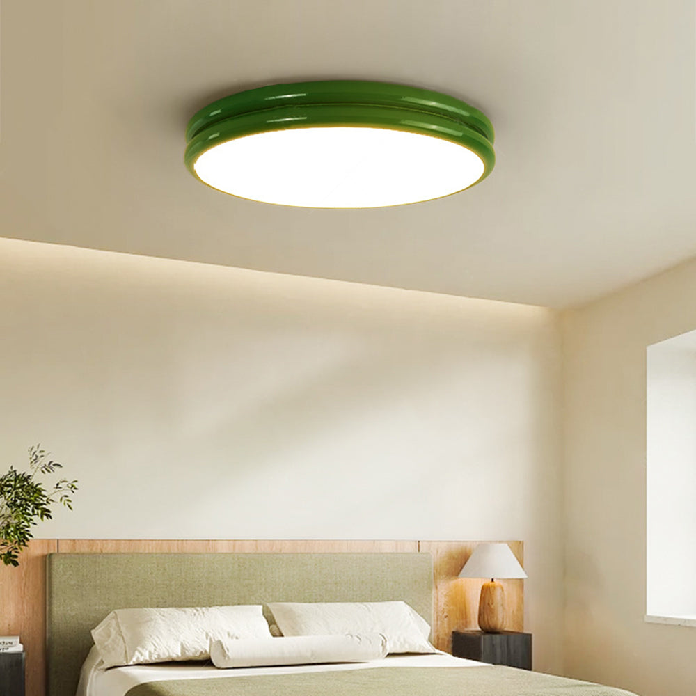 AuraRound LED Ceiling Light | Modern Flush Mount Minimalist Fixture