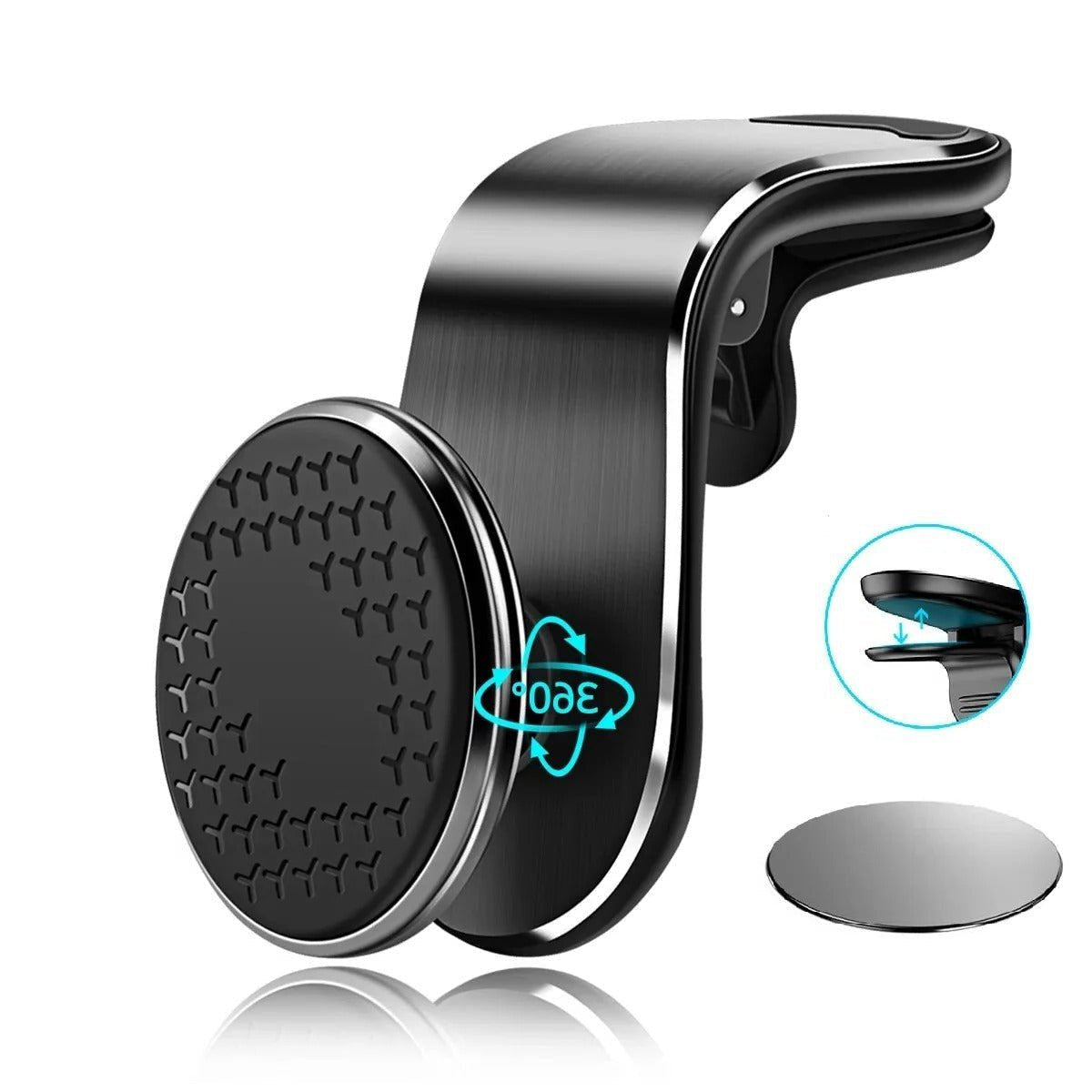 Magnetic Car Phone Holder – 360° Air Vent Mount for All Smartphones

