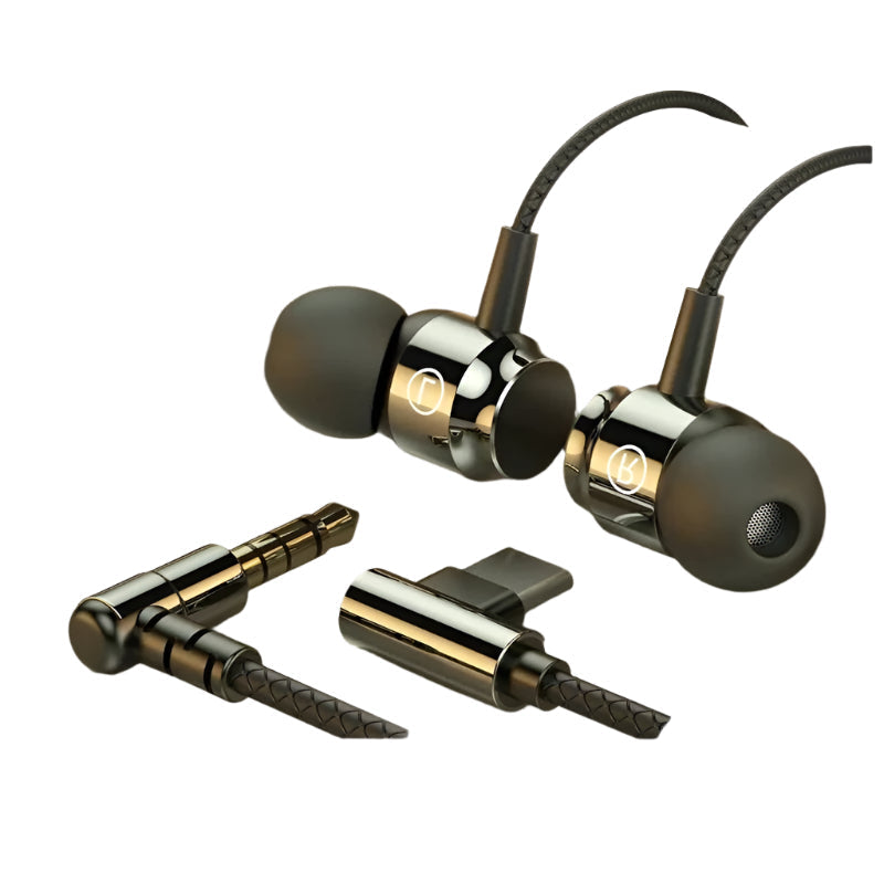 Magnetic Wired Gaming Headphone – HiFi Stereo Bass with Mic