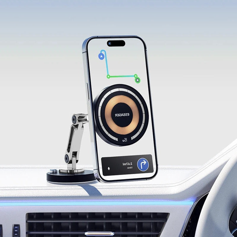 Magnetic Wireless Car Charger 15W Fast Charging Mount