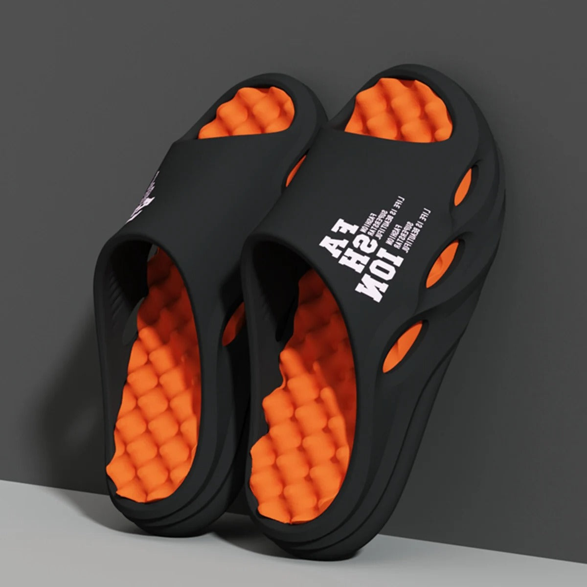 Men’s Non-Slip Massage Slippers Thick Sole Sandals