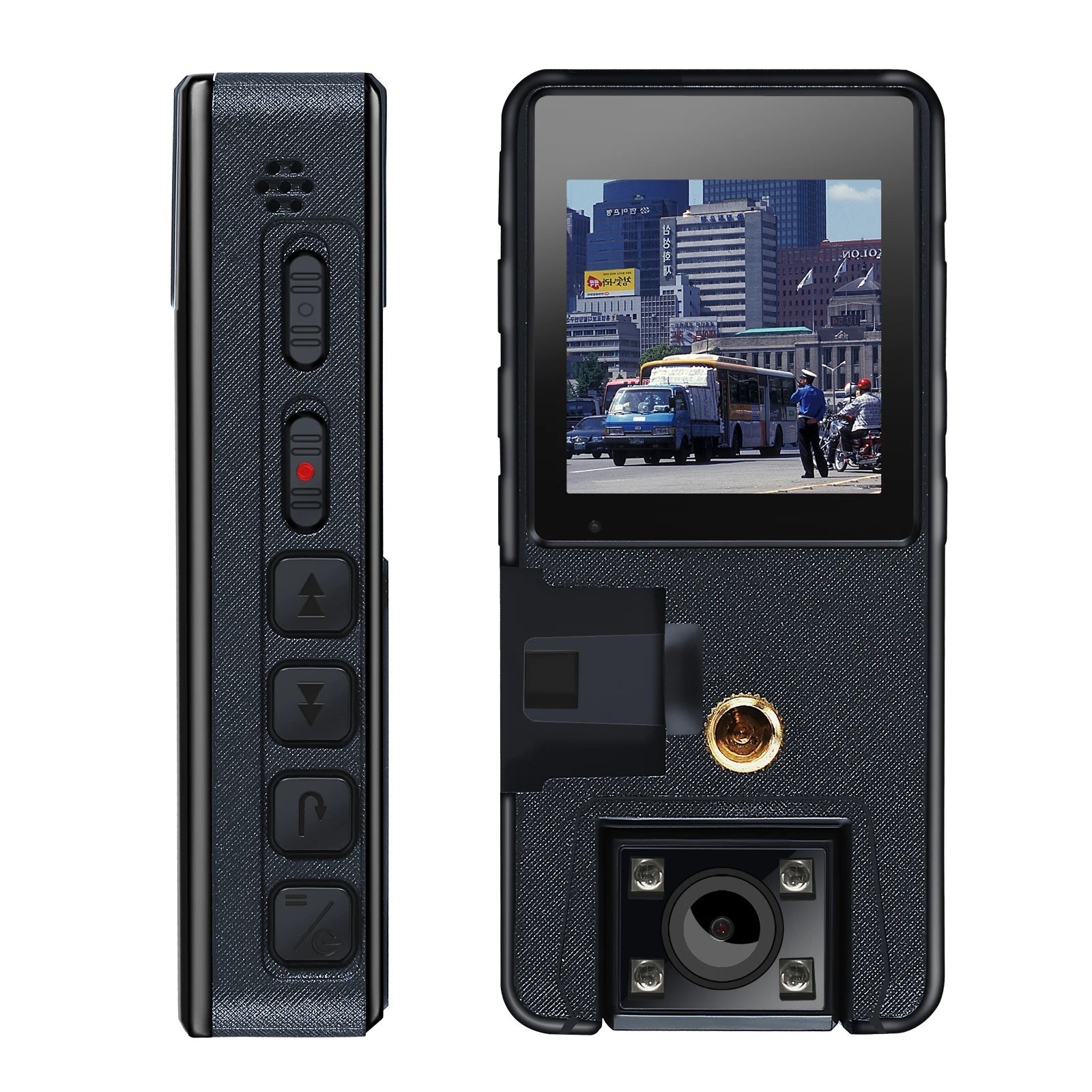 Mini 1080P HD Camera with 10-Hour Battery & 180° Rotating Lens