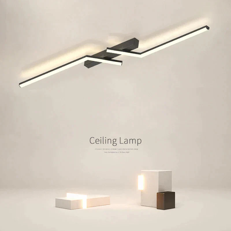 LineaLume LED Ceiling Light | Dimmable Modern Ceiling Lamp for Home & Office