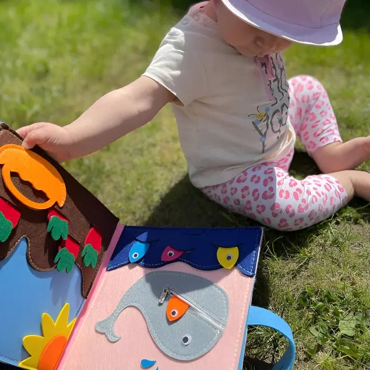 Montessori Learning Book – Interactive Educational Workbook for Kids