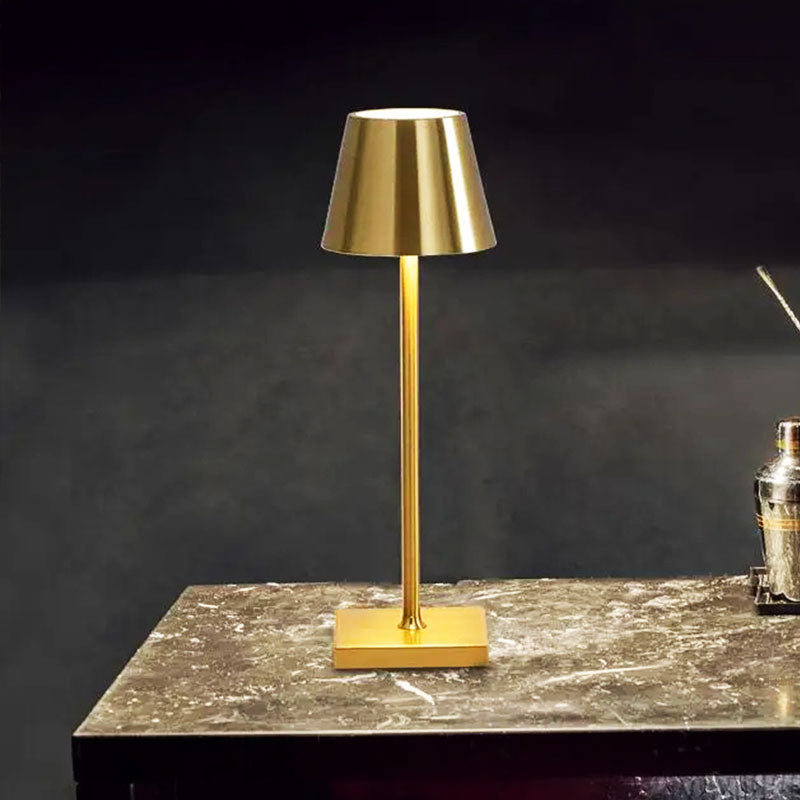 LumiTone Rechargeable LED Table Lamp | Wireless Touch Lamp with 10 Colour Modes