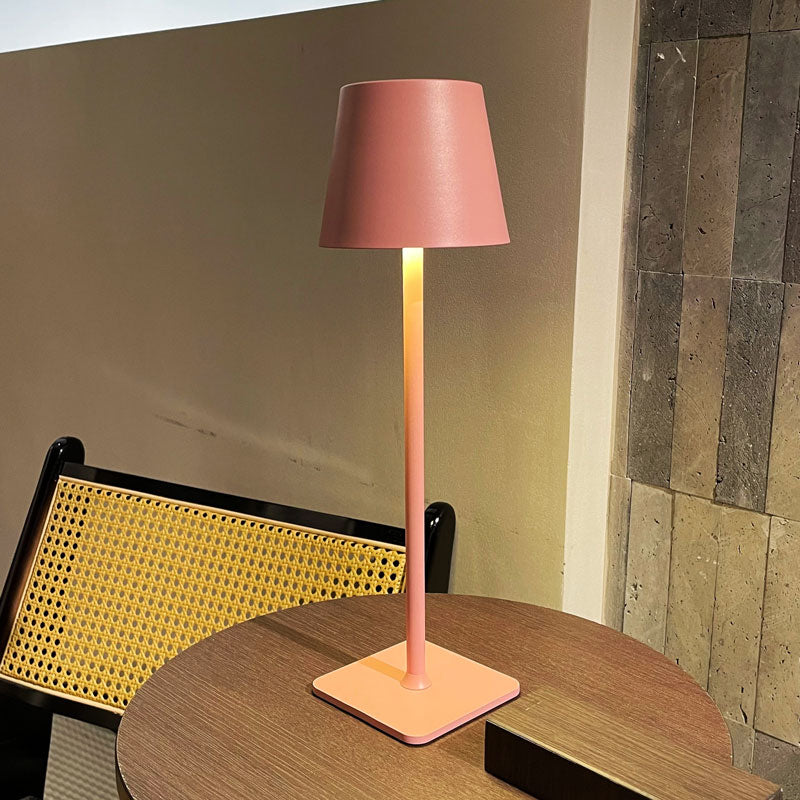 LumiTone Rechargeable LED Table Lamp | Wireless Touch Lamp with 10 Colour Modes