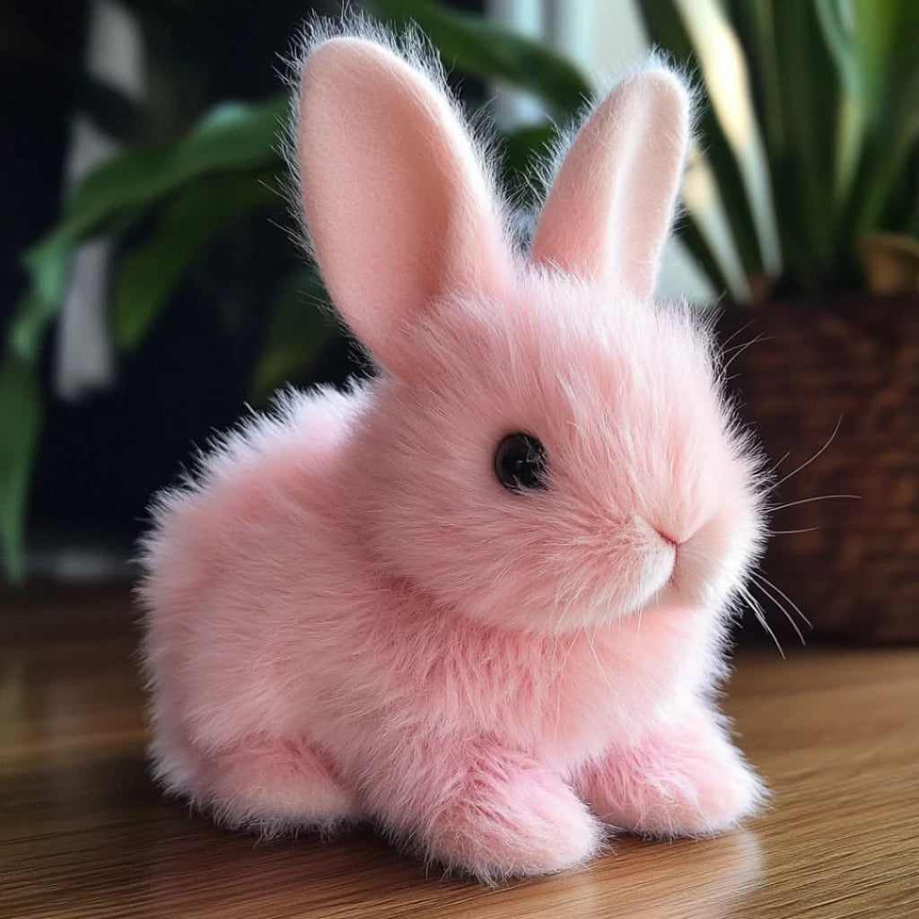 HopCuddle Interactive Bunny Plush Hopping Toy for Kids