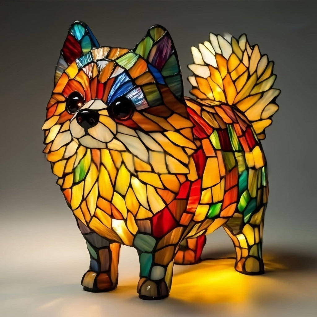 PawGlow LED Dog Night Lamp | Usb Dog Breed Light