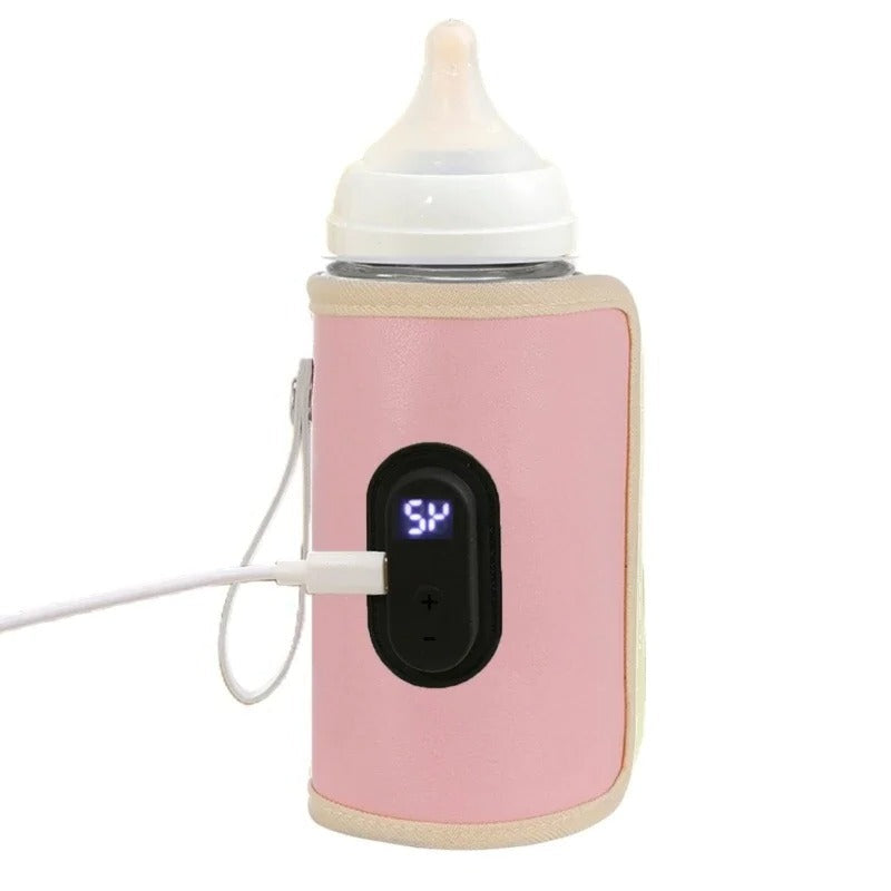 Portable Baby Bottle Warmer – USB Travel Milk Heater for On-the-Go Feeding