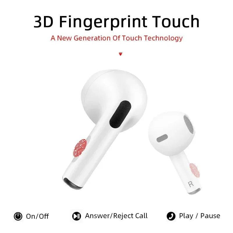 Bluetooth 9D Stereo Wireless Earbuds with HiFi Sound & Mic