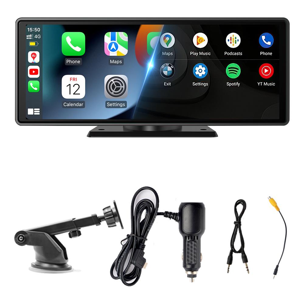 10.26" Car Multimedia Screen with CarPlay & Bluetooth