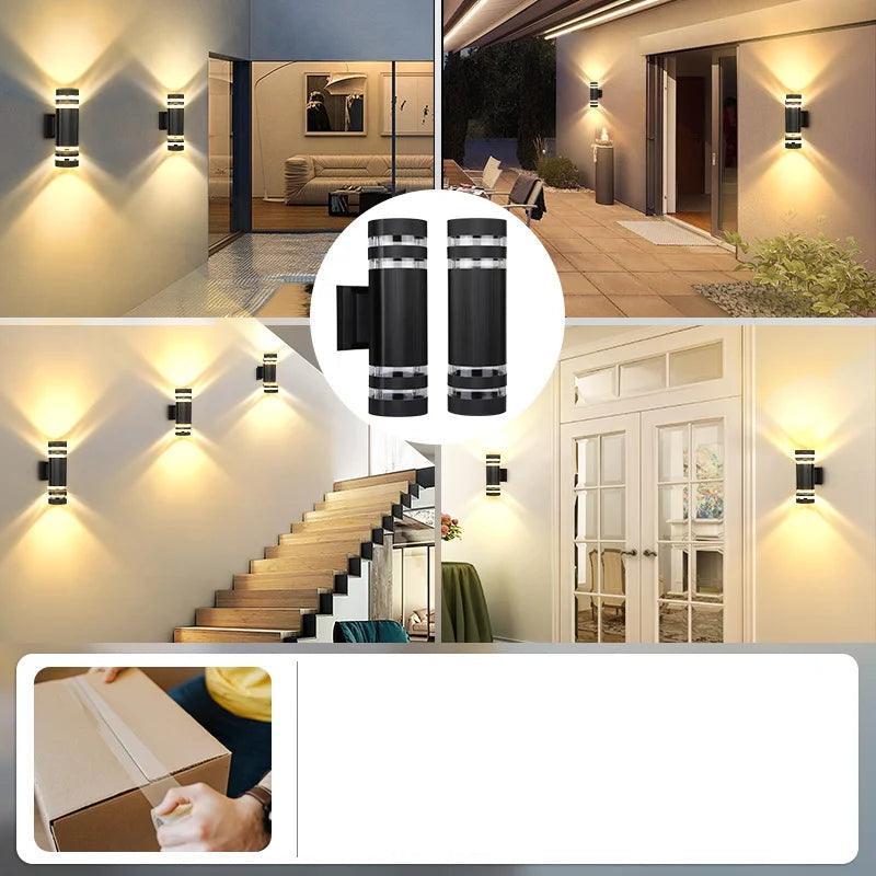 LumiArc LED Outdoor Wall Light [2 pack]