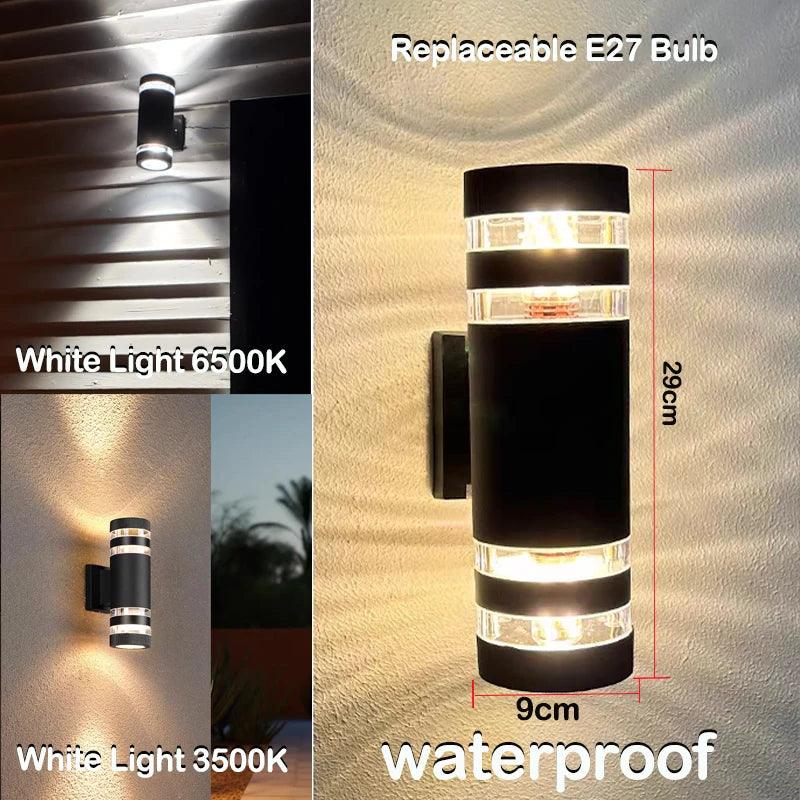 LumiArc LED Outdoor Wall Light [2 pack]