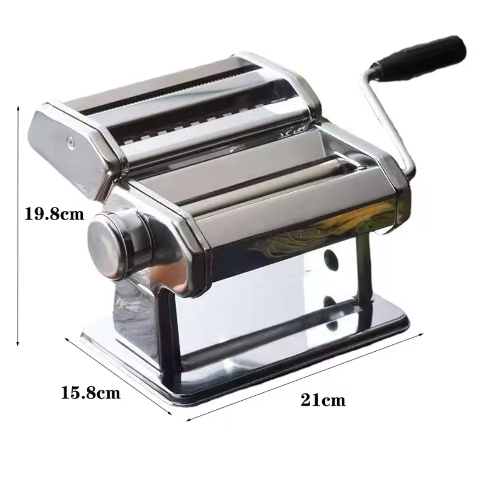 Manual Pasta Maker Machine Stainless Steel Noodle Roller
