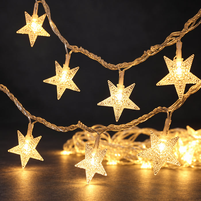 Christmas Star String Lights