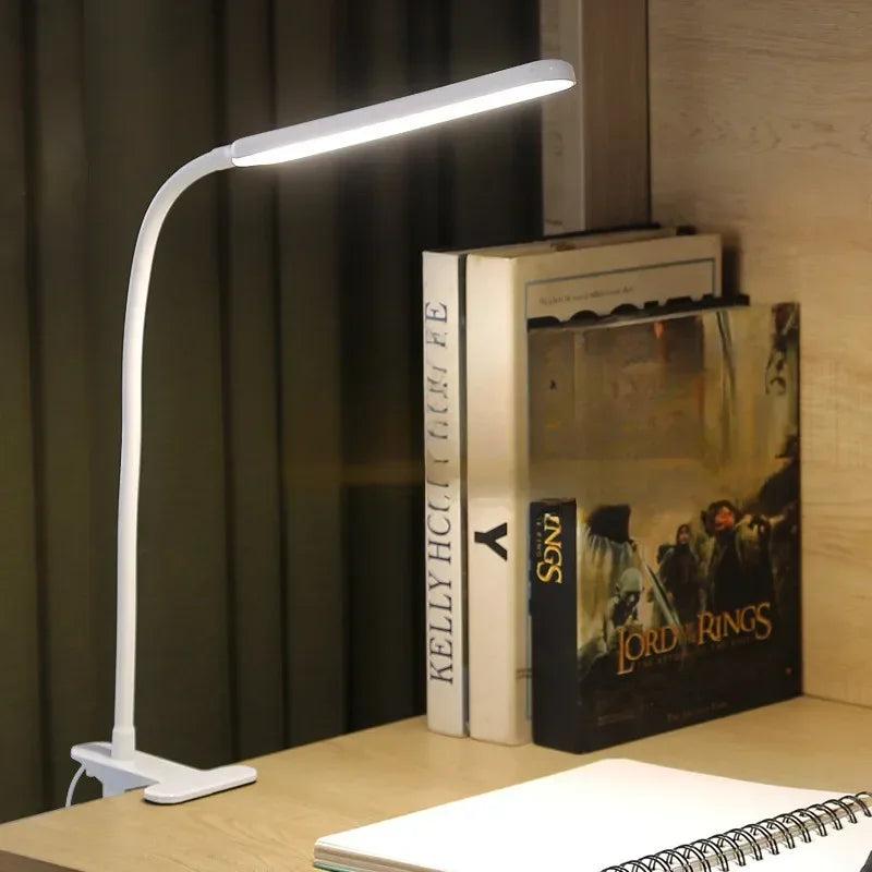 FlexiBeam LED Clip Desk Lamp