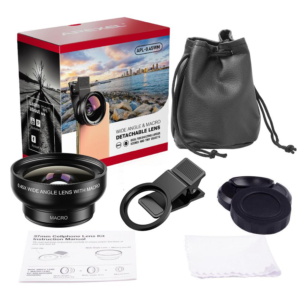 0.45x Wide Angle & 12.5x Macro Lens Kit