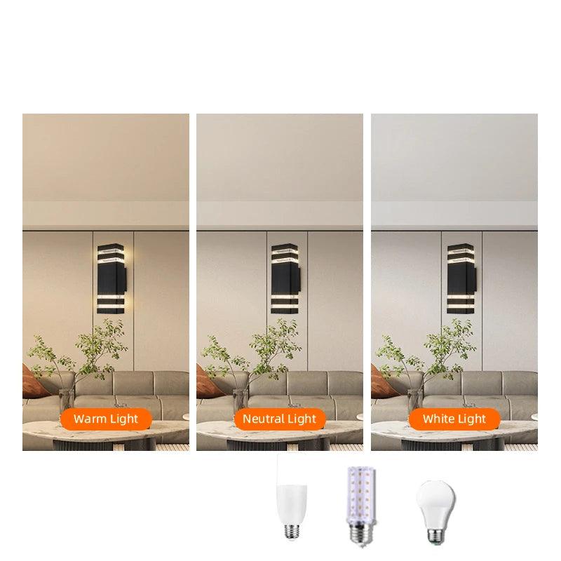 LumiArc LED Outdoor Wall Light [2 pack]