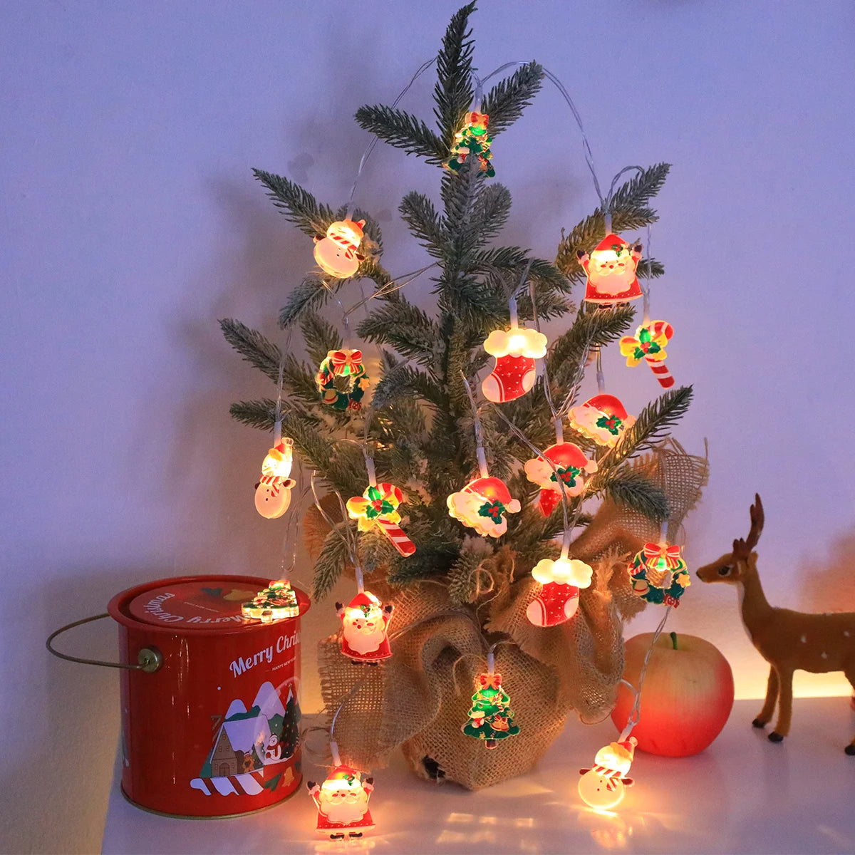 Festive Character String Lights