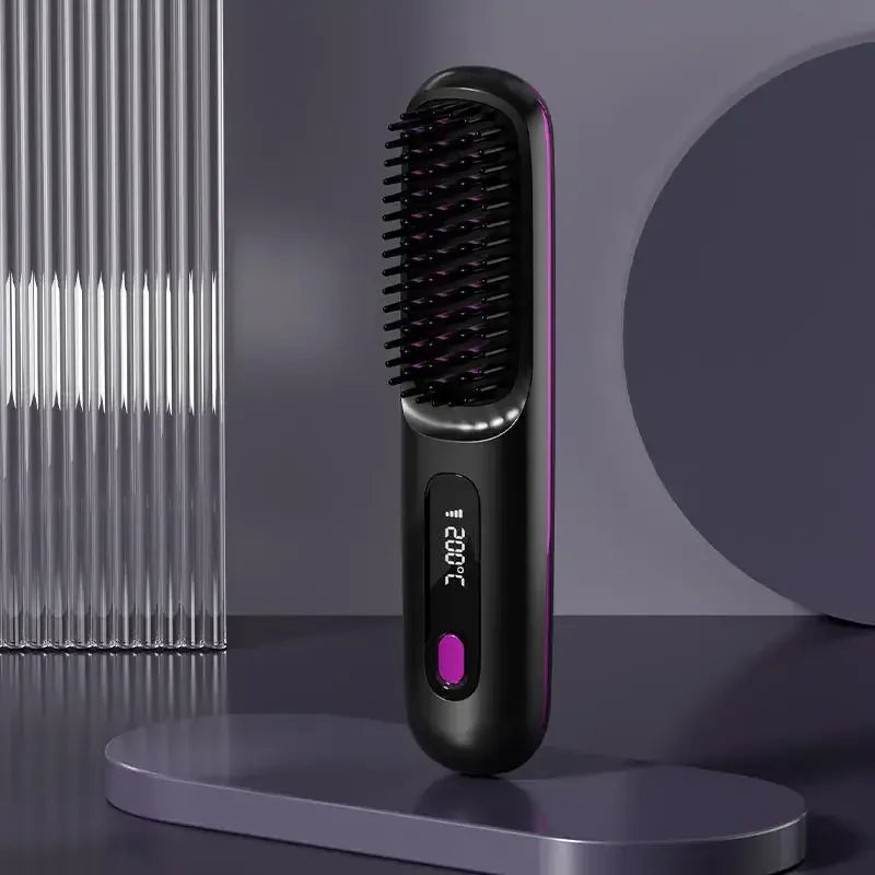 SilkNova Glissara Cordless Hair Straightener | Ceramic & Ionic Portable Hair Styler