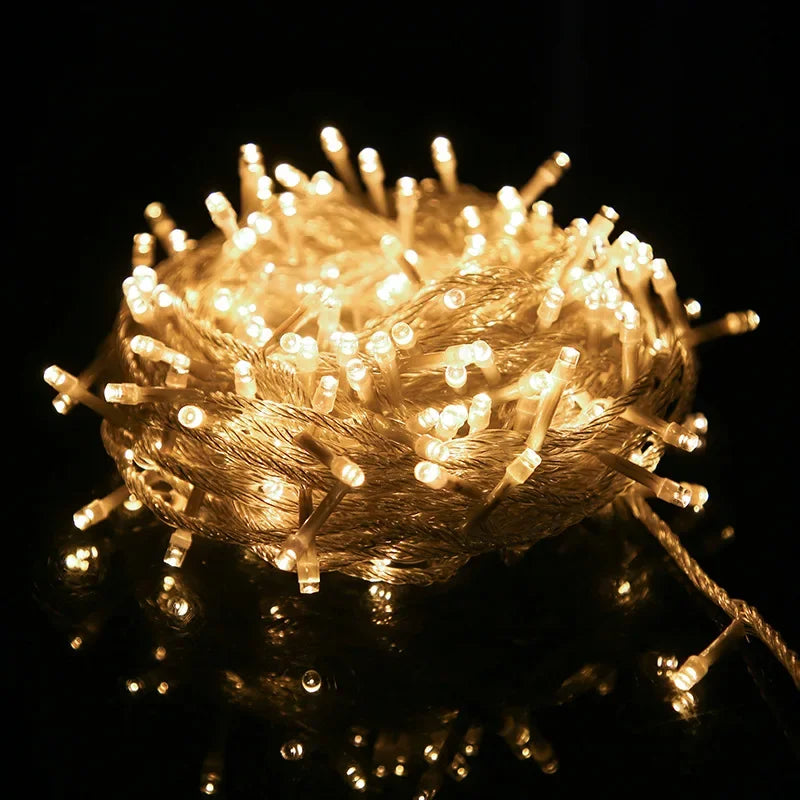Long Outdoor Fairy Lights - warm white / 100m(800leds)