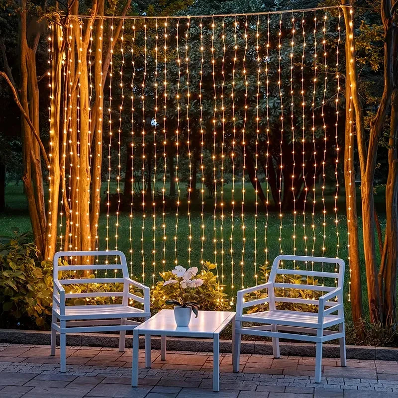 Remote Window Curtain Lights