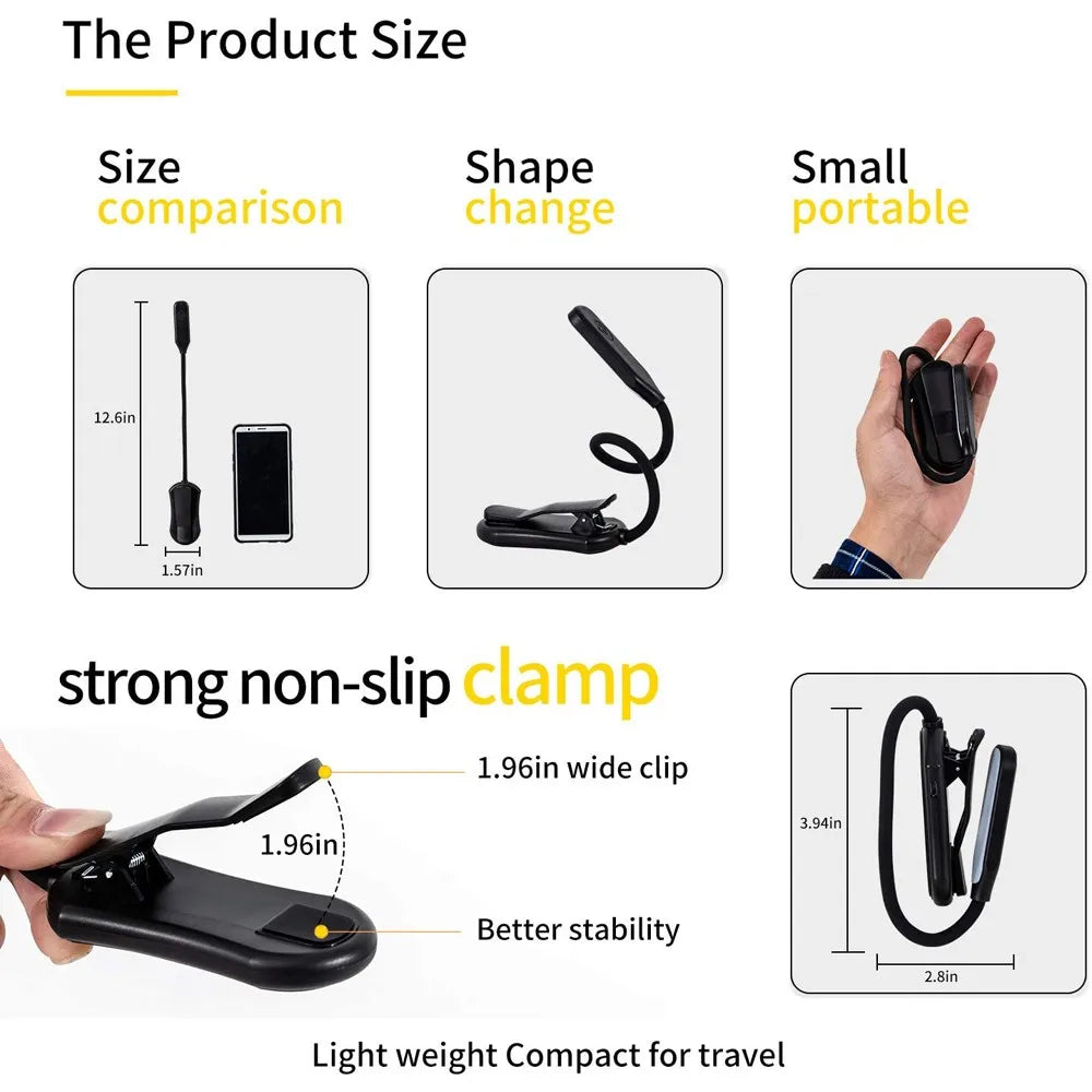 FlexiRead LED Book Light