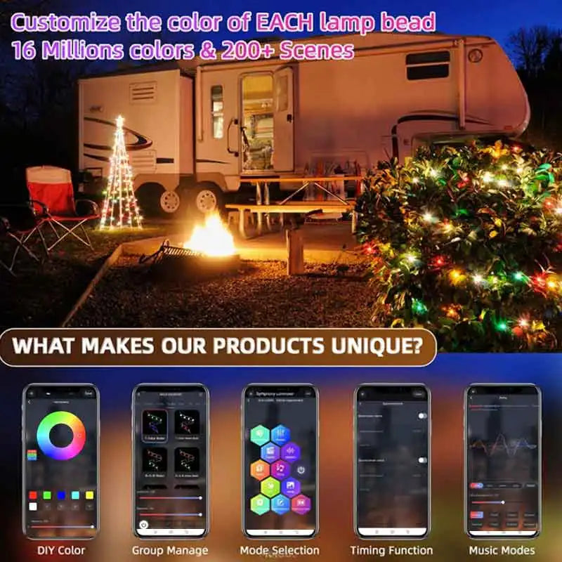 RGBIC Music Fairy Lights