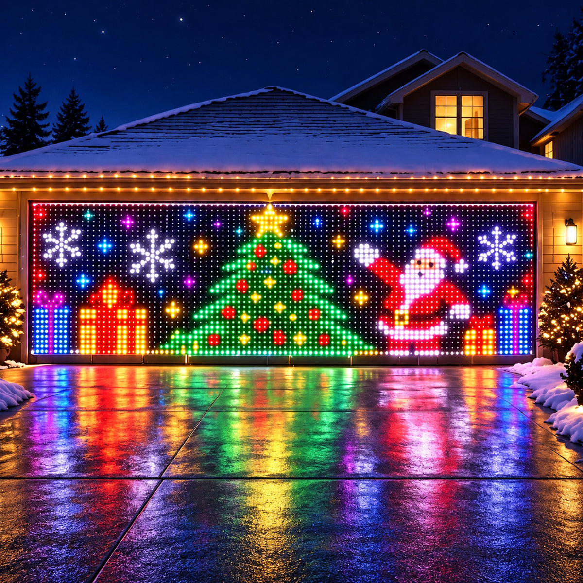 Smart Christmas Net Lights