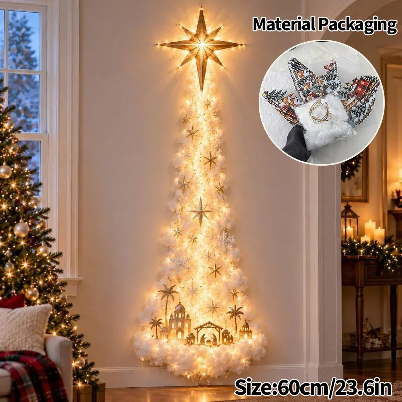 Santa Sleigh Wall Light - S3