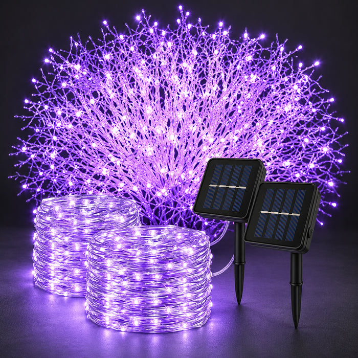Eight Mode Solar Fairy Lights