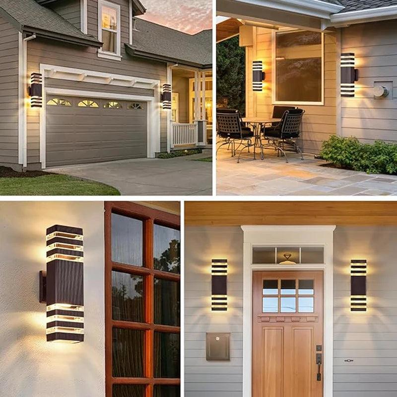LumiArc LED Outdoor Wall Light [2 pack]