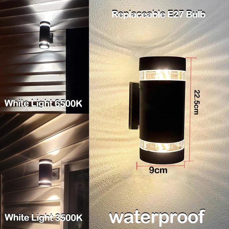 LumiArc LED Outdoor Wall Light [2 pack]