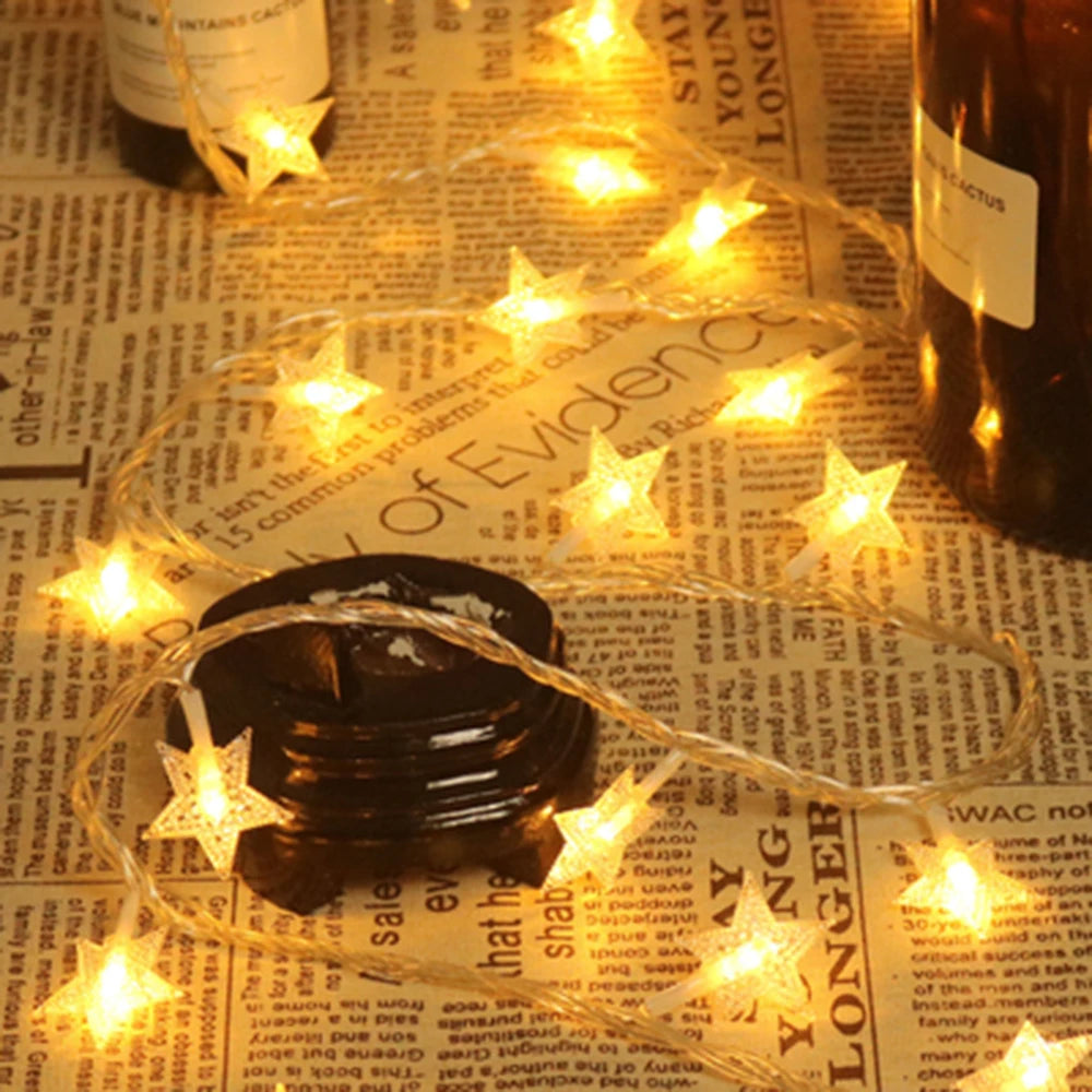 Christmas Star String Lights