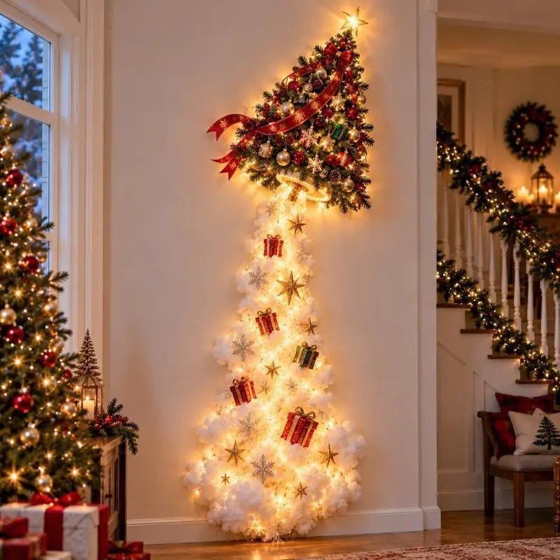 Santa Sleigh Wall Light