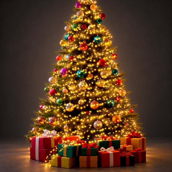 Long Christmas Cluster Lights