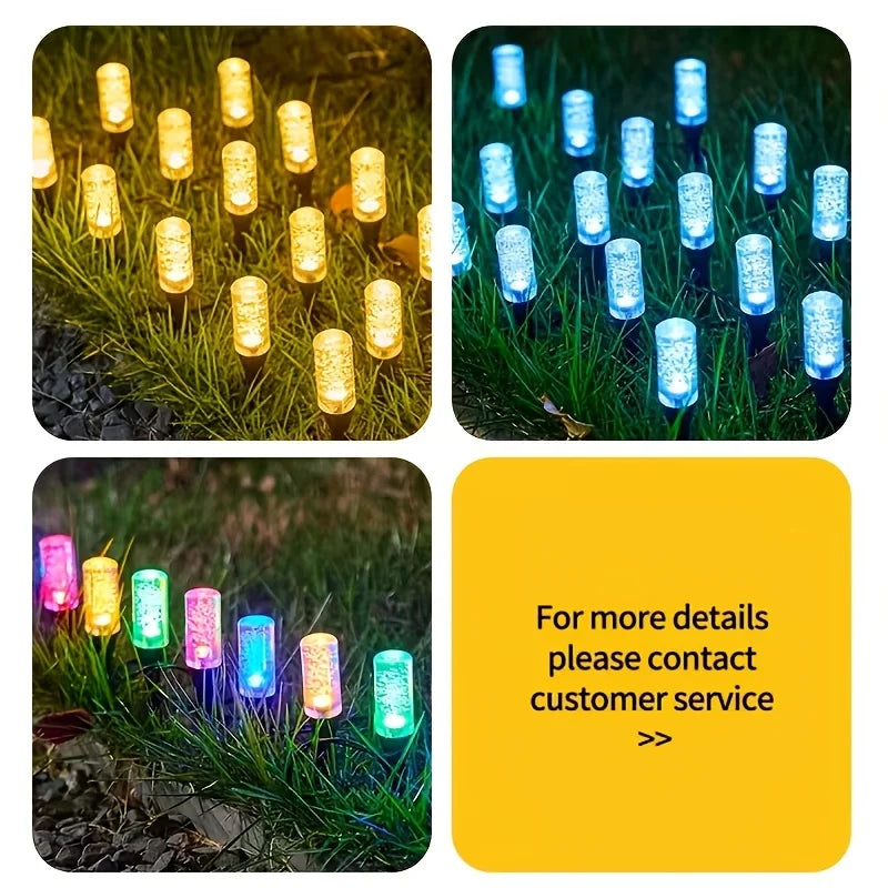 Solar Bubble Garden Lights