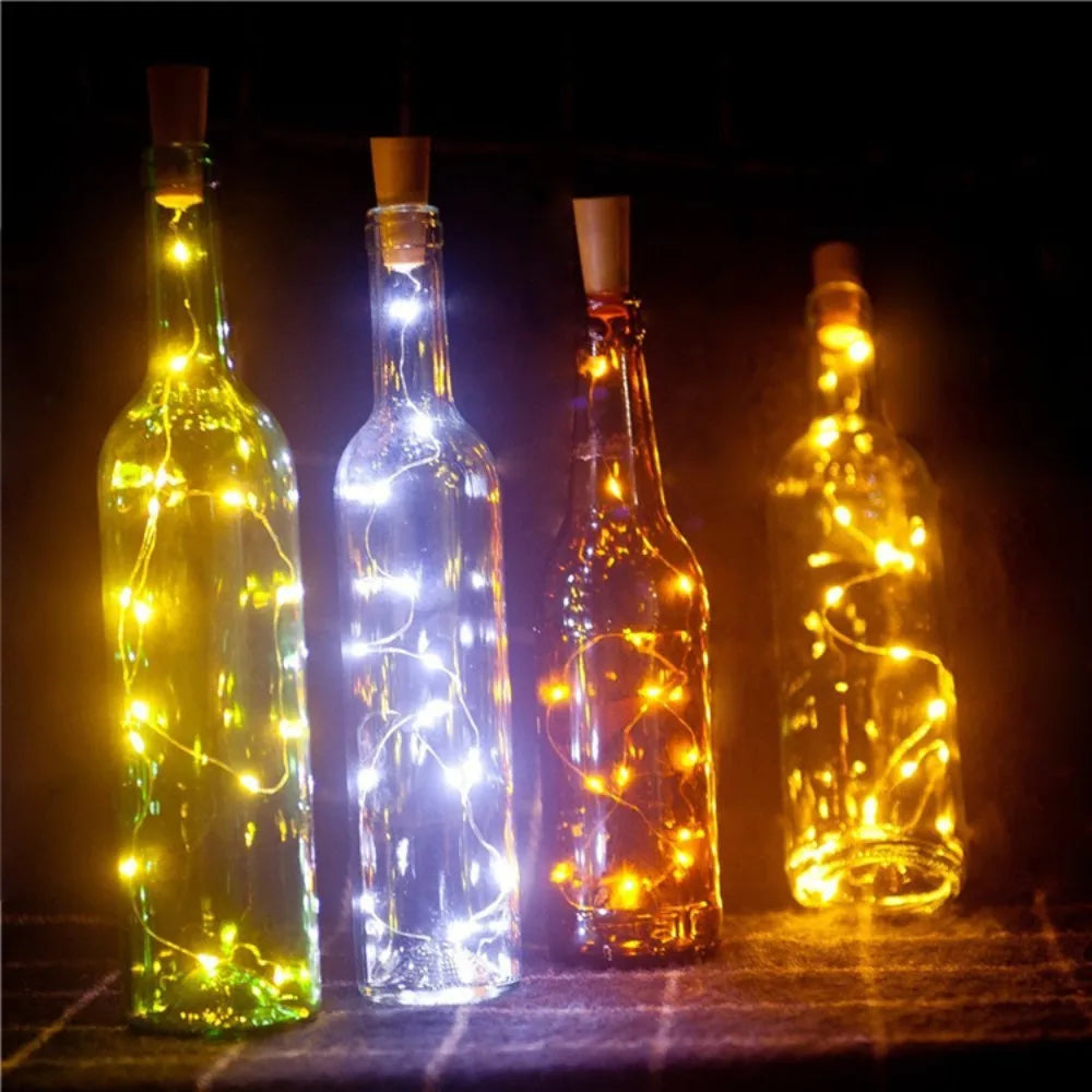 Wine Bottle Cork Lights
