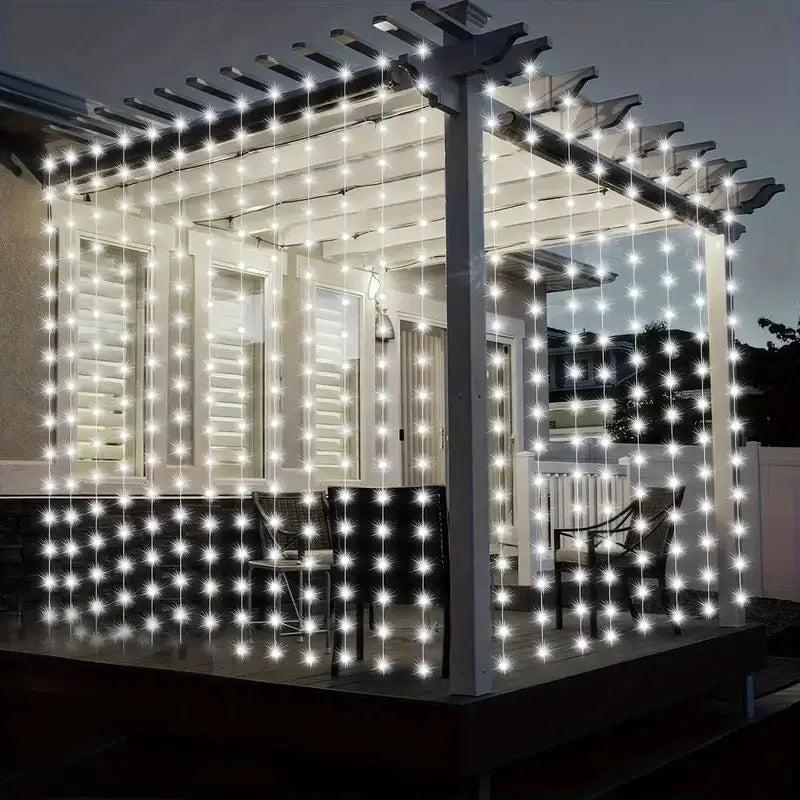 Remote Window Curtain Lights
