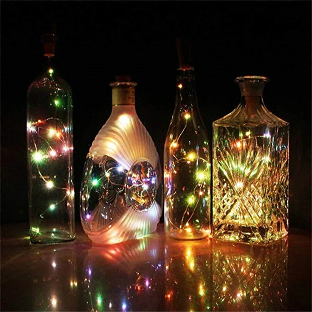 Wine Bottle Cork Lights